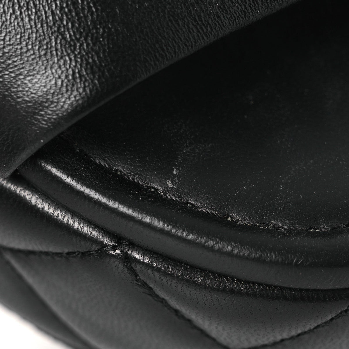 Lambskin Quilted CC Platform Mules 40 Black