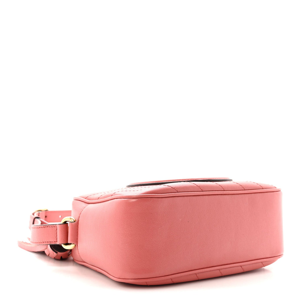 Sakai Be Green Calfskin Diagonal Stitched Small Blondie Shoulder Bag Gorgeus Grace