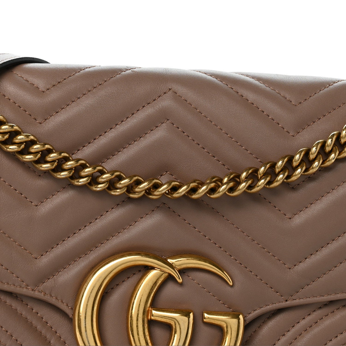 Calfskin Matelasse Medium GG Marmont Shoulder Bag Porcelain Rose