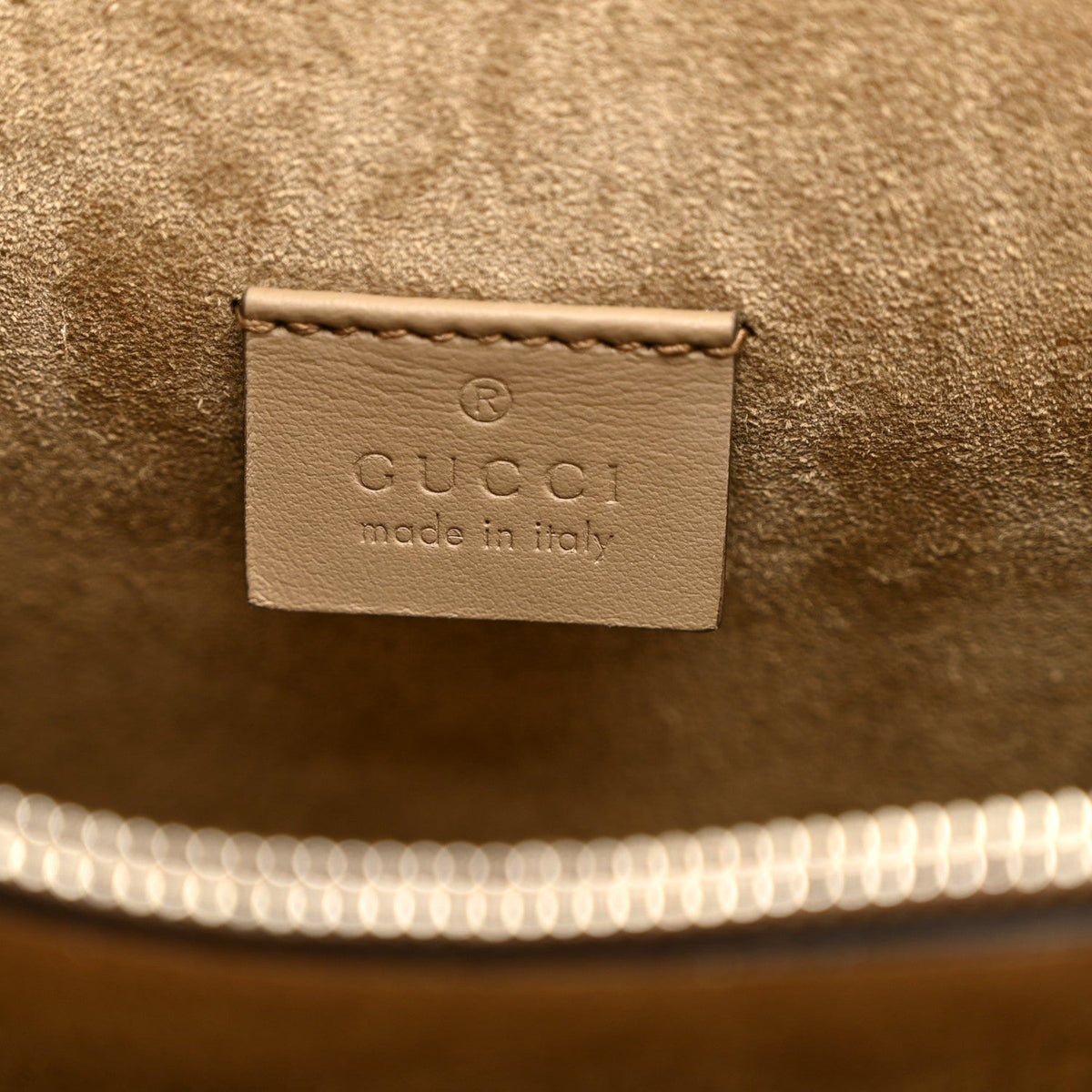 GG Supreme Monogram Small Dionysus Shoulder Bag Taupe