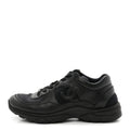 Lambskin Fabric CC Uniform Sneakers 39 Black