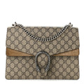 GG Supreme Monogram Medium Dionysus Shoulder Bag Taupe