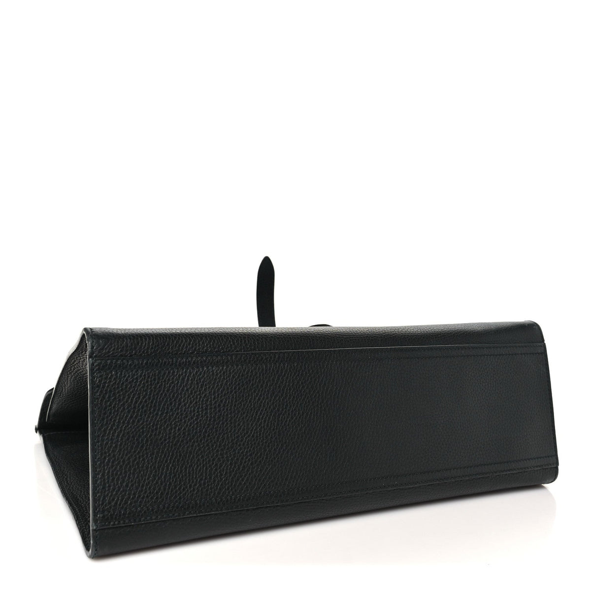 Calfskin Medium GG Marmont Top Handle Bag Black