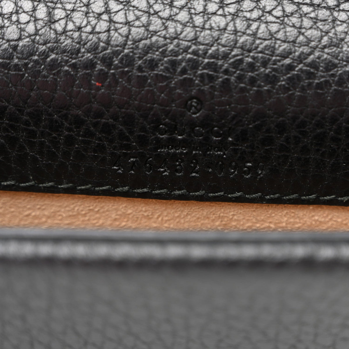 Calfskin Super Mini Dionysus Shoulder Bag Black
