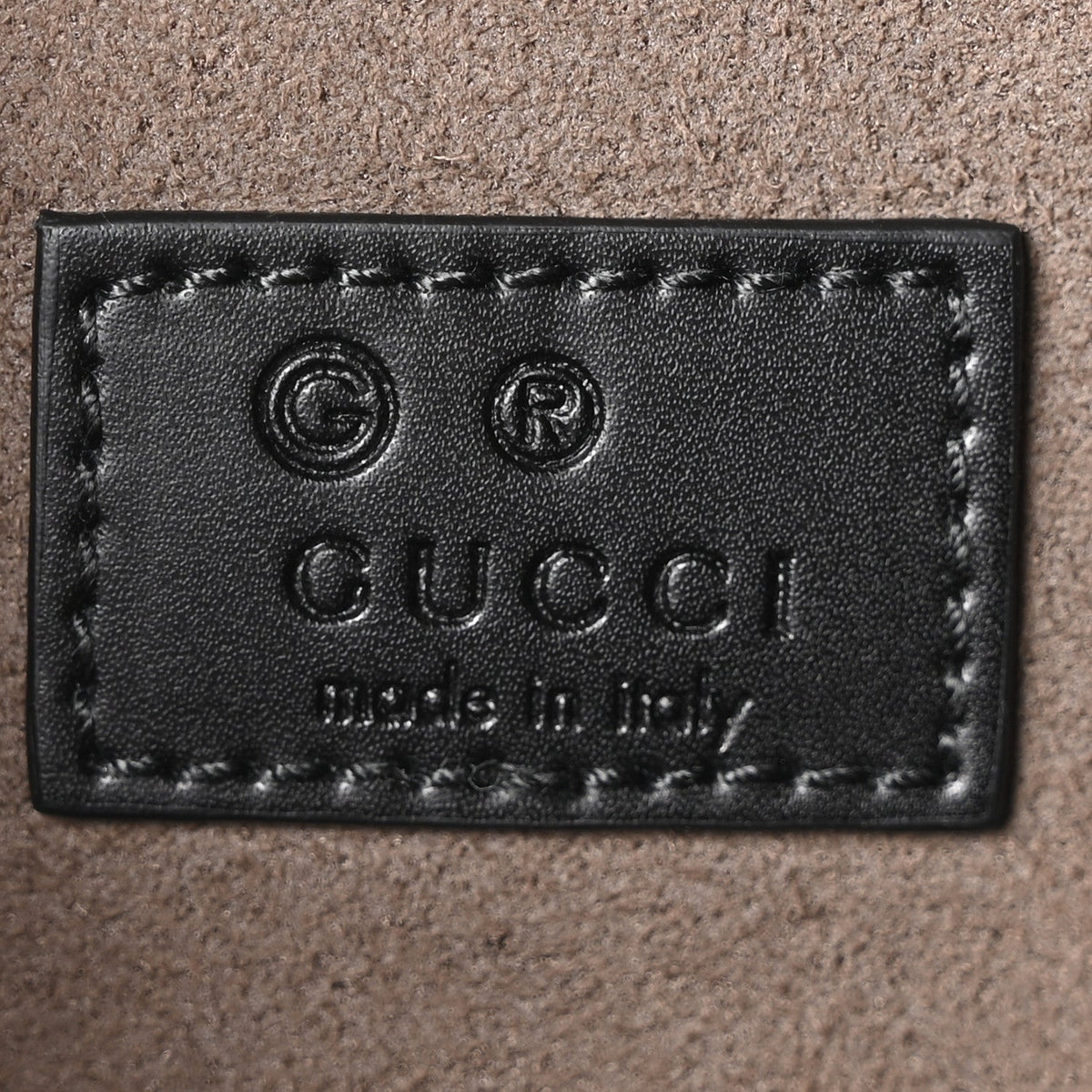 GG Supreme Monogram Belt Bag Black