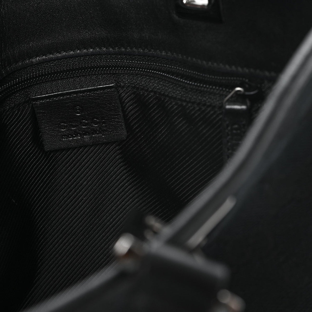 Monogram Small Bucket Tote Black