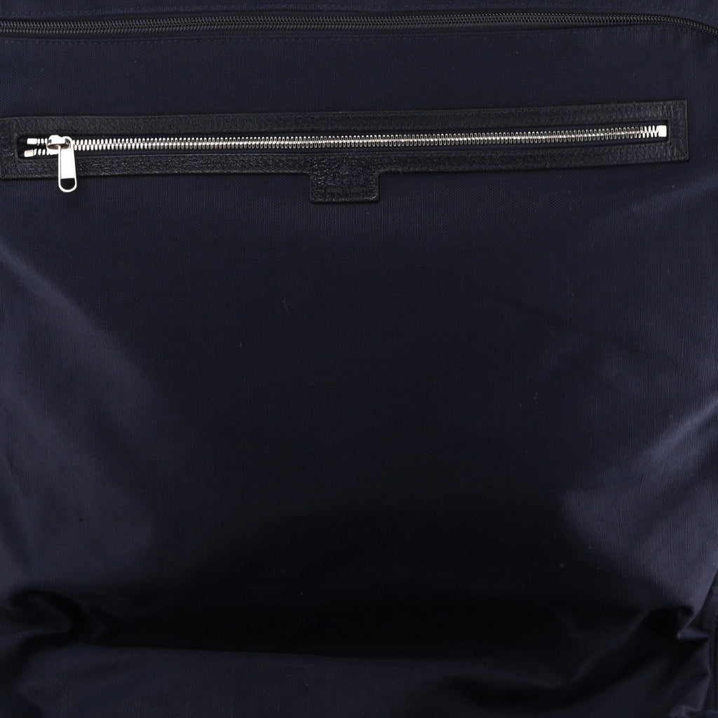 GG Supreme Monogram Web Savoy Garment Bag Beige Blue