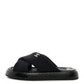 Fabric CC Mules Sandals 36 Black