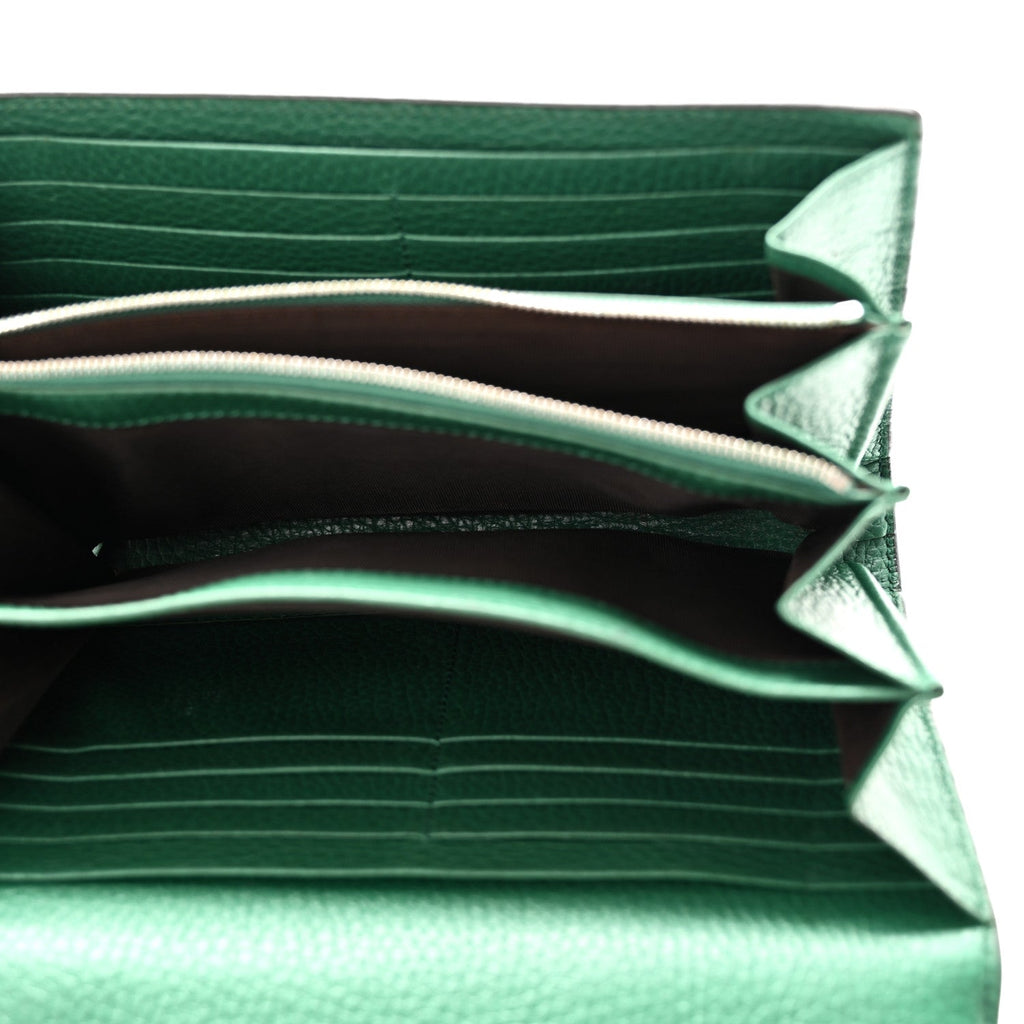 Calfskin Mini Dionysus Chain Wallet Emerald