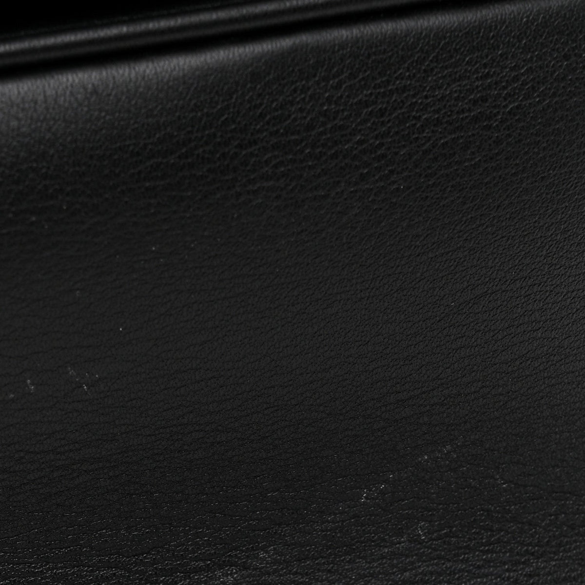 Calfskin Large Blondie Top Handle Bag Black