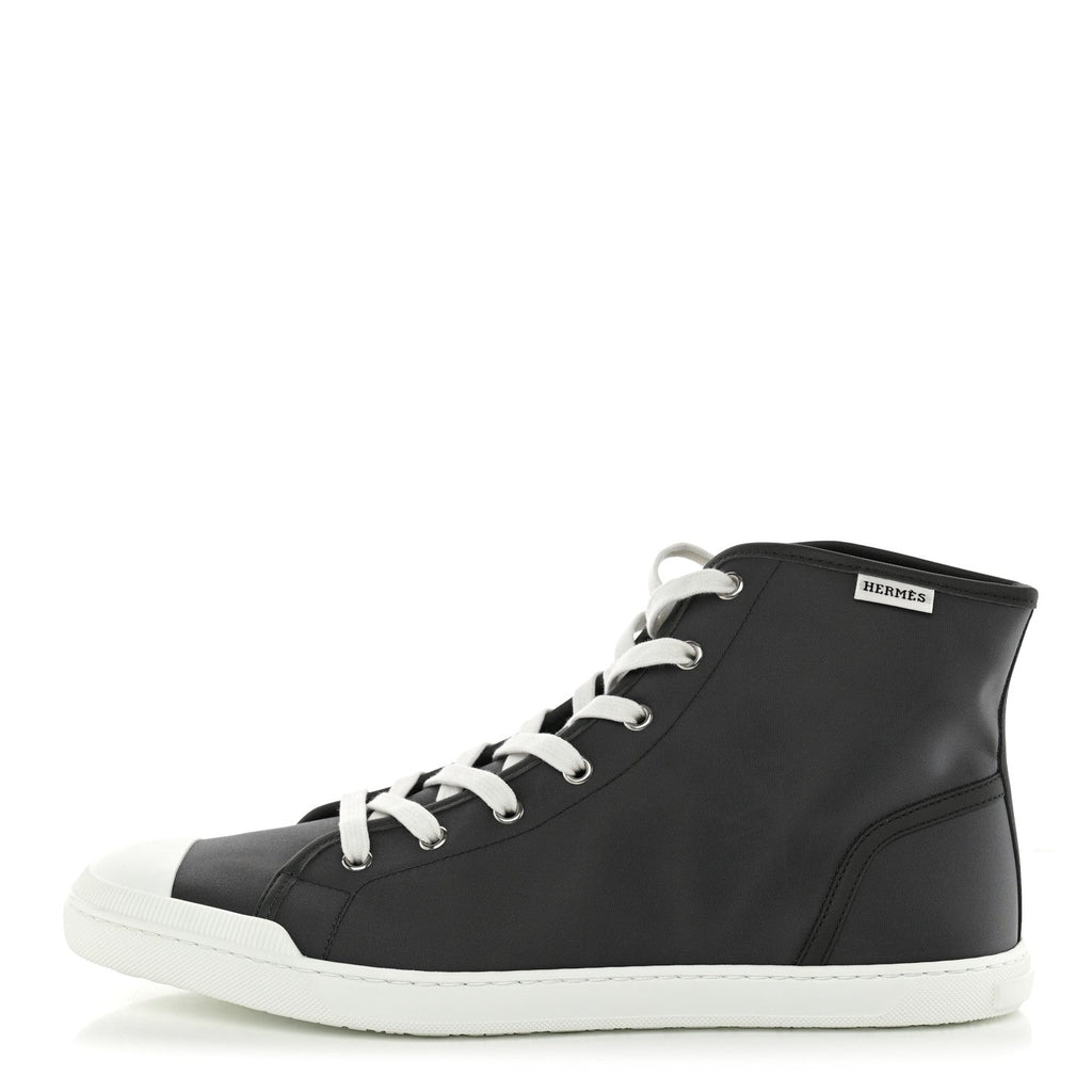 Nylon Mens Express High Top Sneaker 44 Gris Meyer White