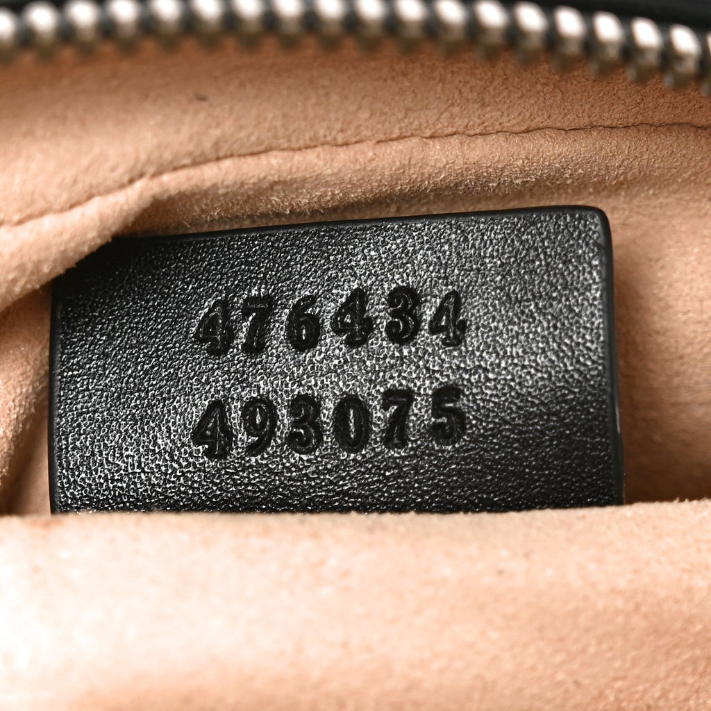Calfskin Matelasse GG Marmont Belt Bag 95 38 Black