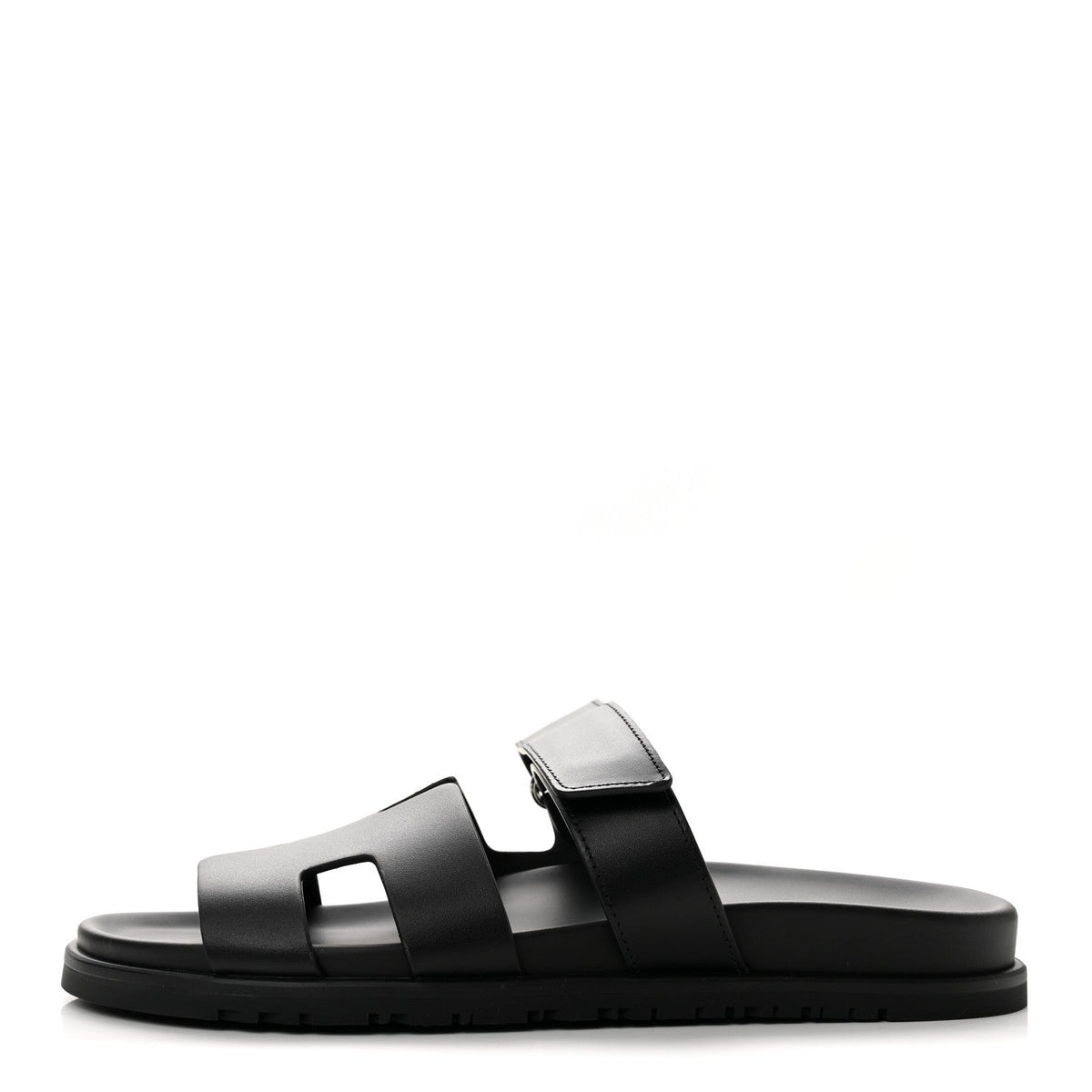 Calfskin Womens Chypre Sandals 40 Black