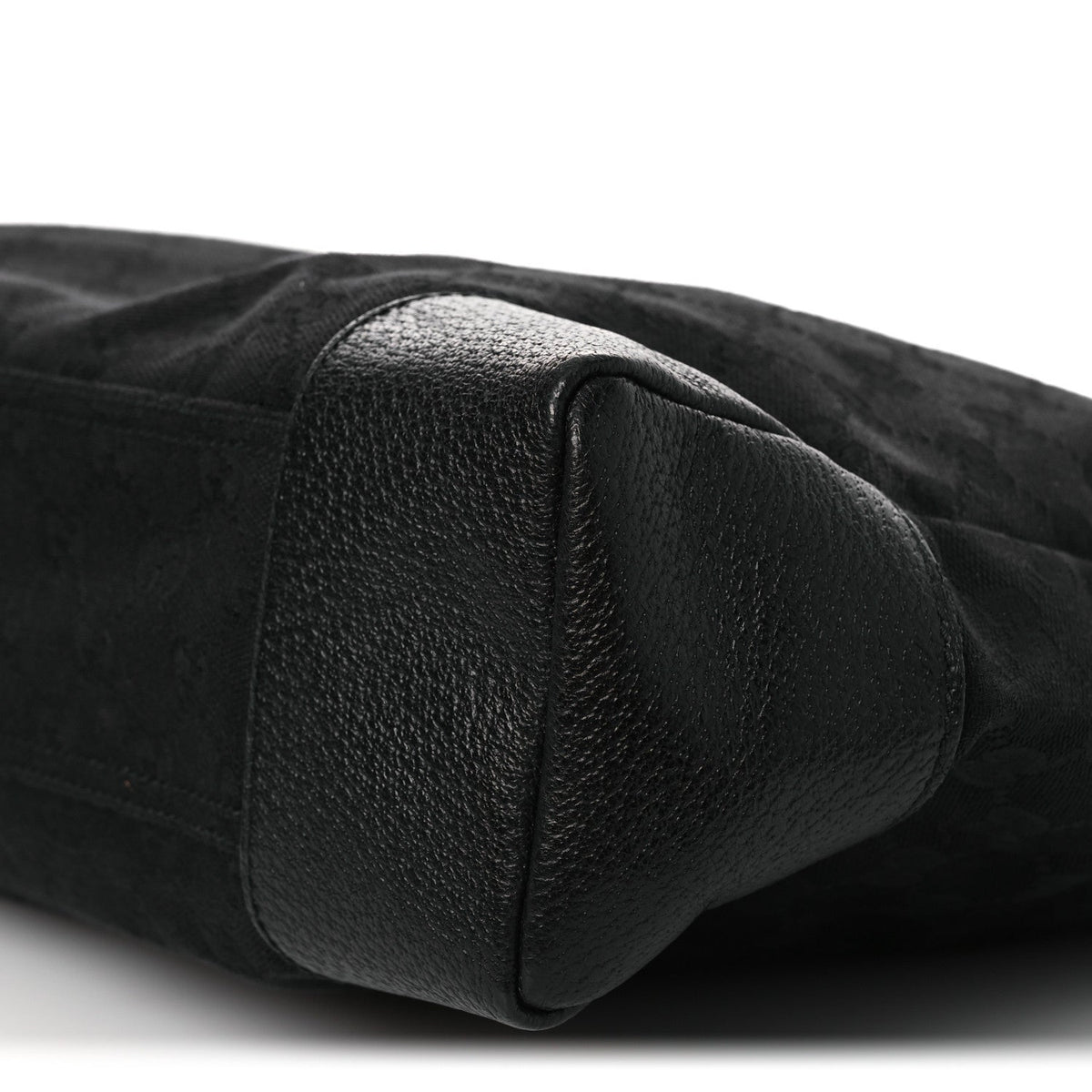 Monogram Flat Messenger Bag Black