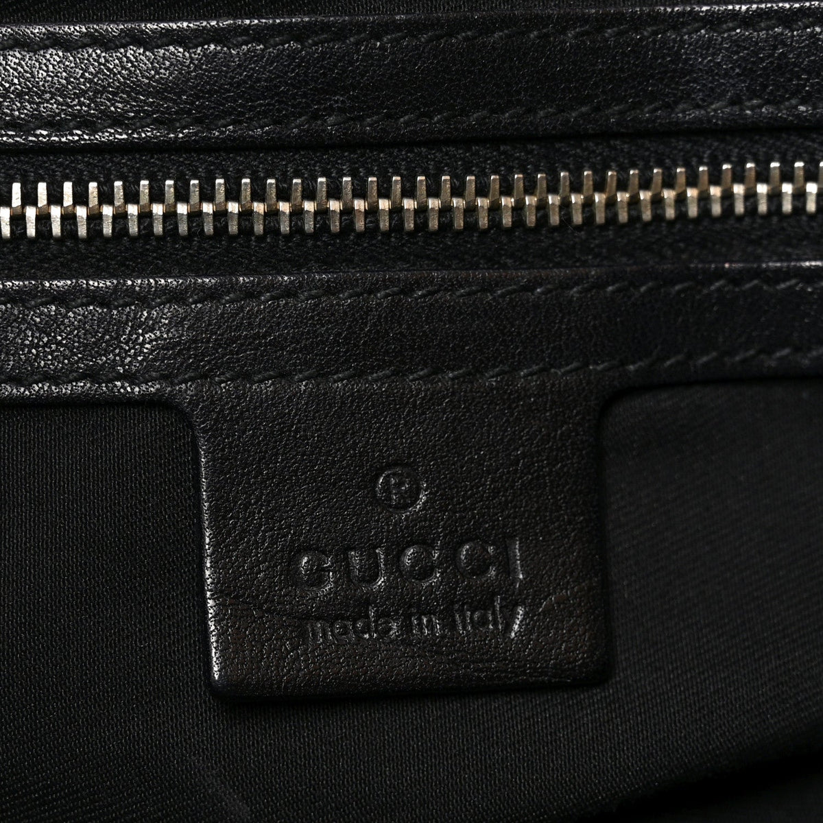 Guccissima Medium Pelham Shoulder Bag Black