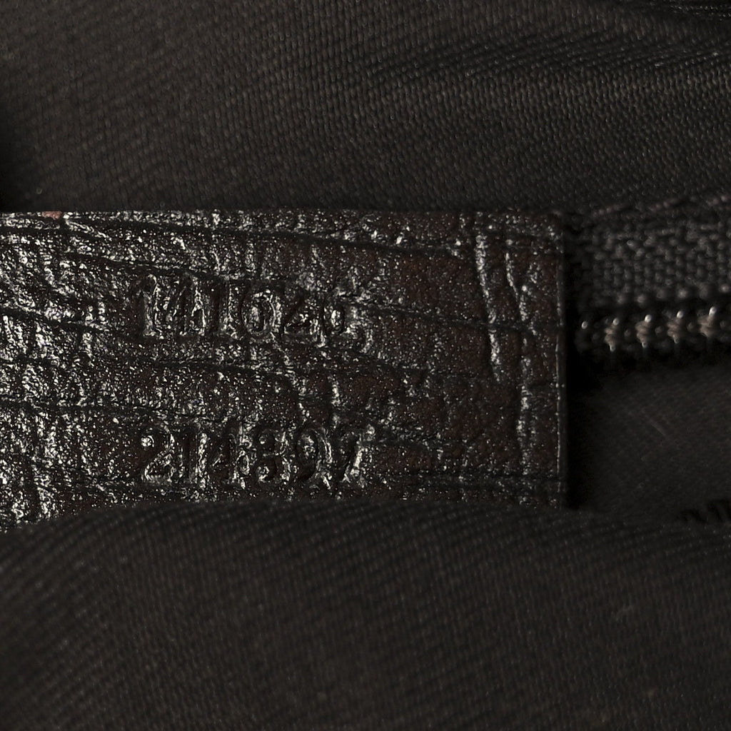 GG Plus Monogram Medium Flat Messenger Bag Dark Brown