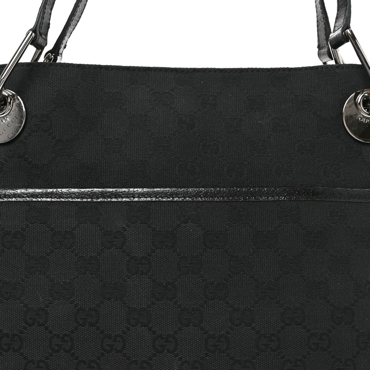 Monogram Medium Eclipse Shoulder Bag Black