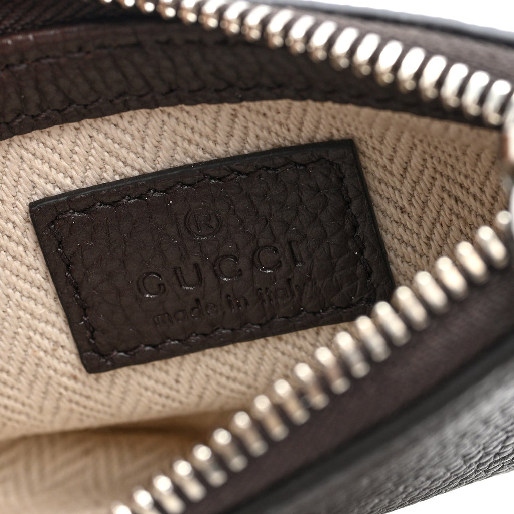 Pebbled Calfskin Mini B Shoudler Bag Brown