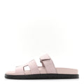 Suede Goatskin Womens Chypre Sandals 36 Rose Porcelaine