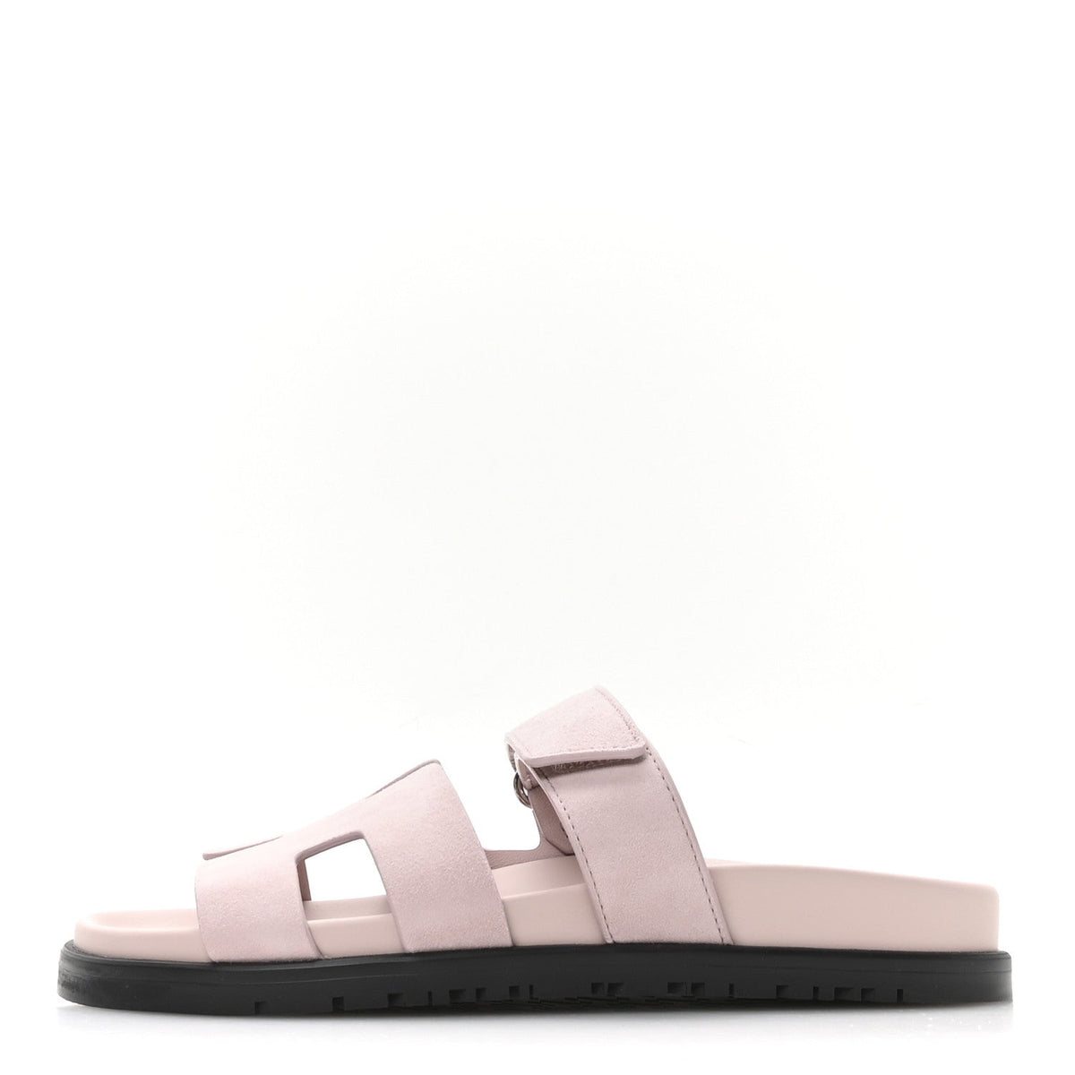 Suede Goatskin Womens Chypre Sandals 36 Rose Porcelaine