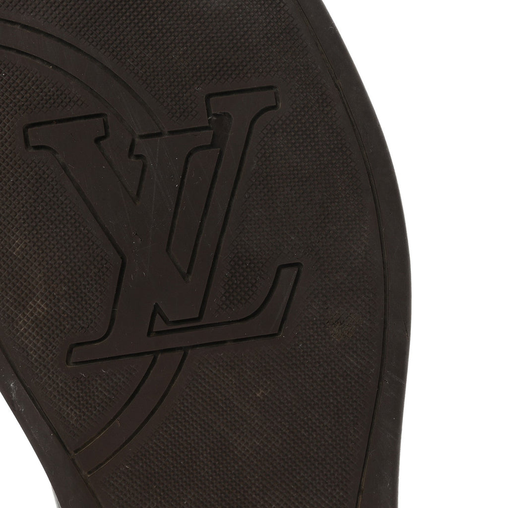 Calfskin Monogram Line-Up Sneaker Boot 6 Black