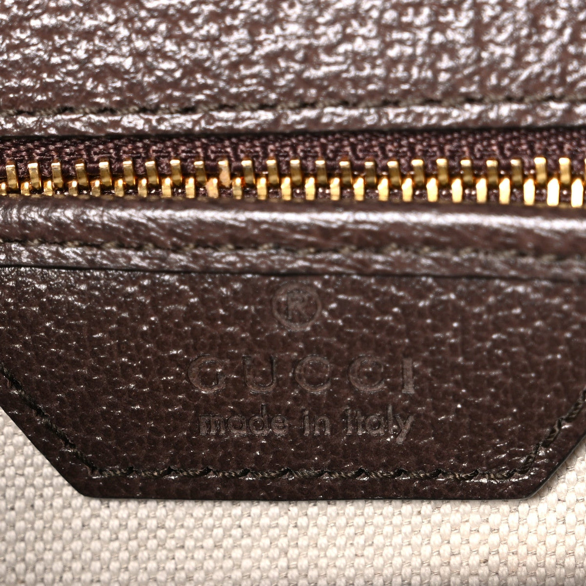 Monogram Jumbo GG Textured Dollar Calfskin Web Small Bamboo 1947 Top Handle Bag Camel Ebony New Acero