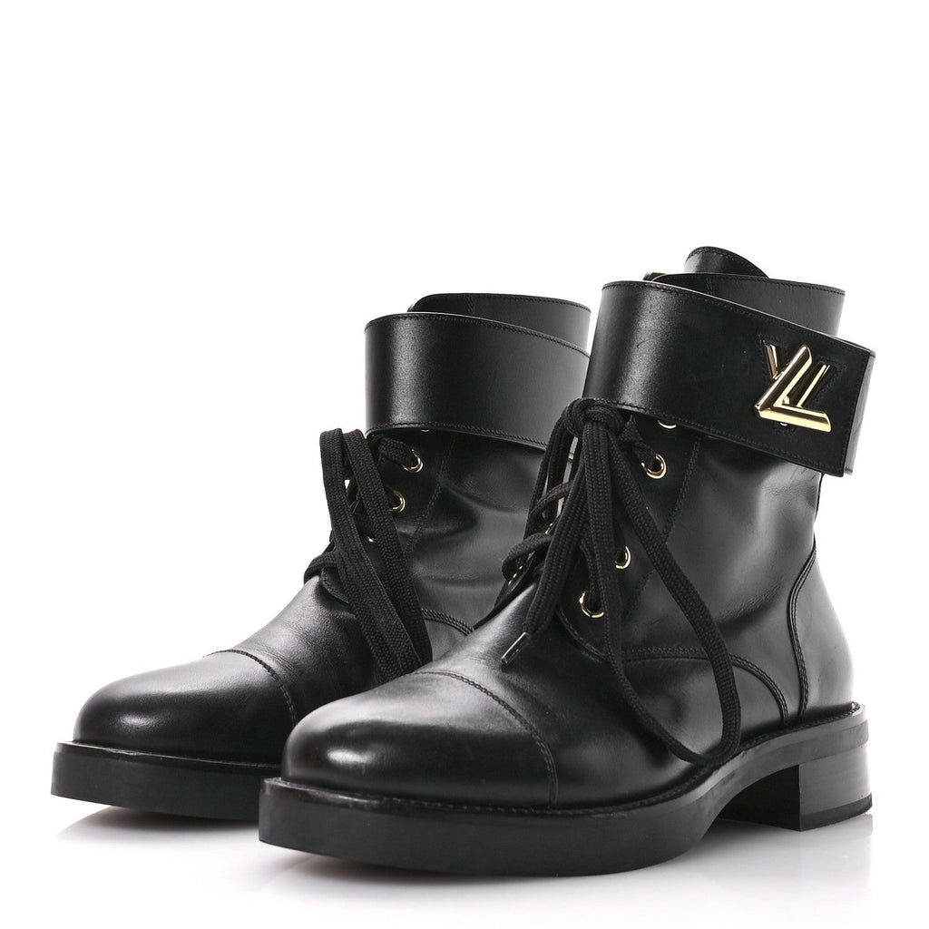Calfskin Wonderland Ranger Boots 38.5 Black