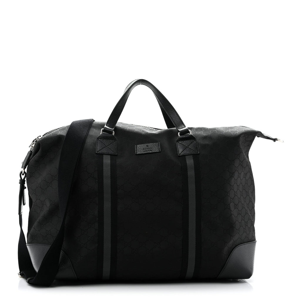Nylon Monogram XL Duffle Bag Black