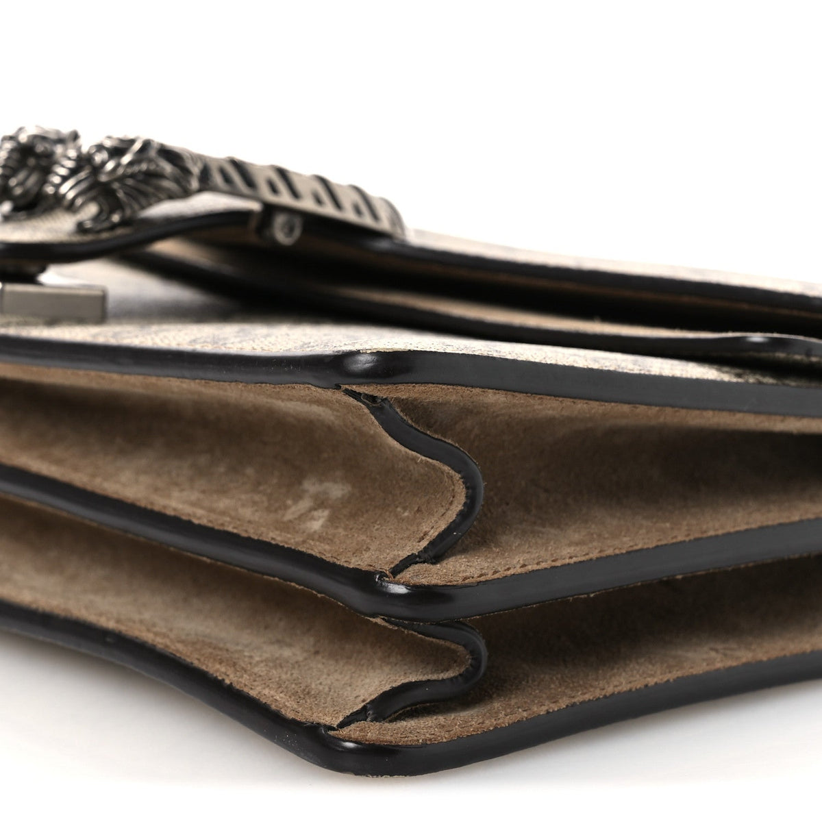 GG Supreme Monogram Small Dionysus Shoulder Bag Taupe Taupe