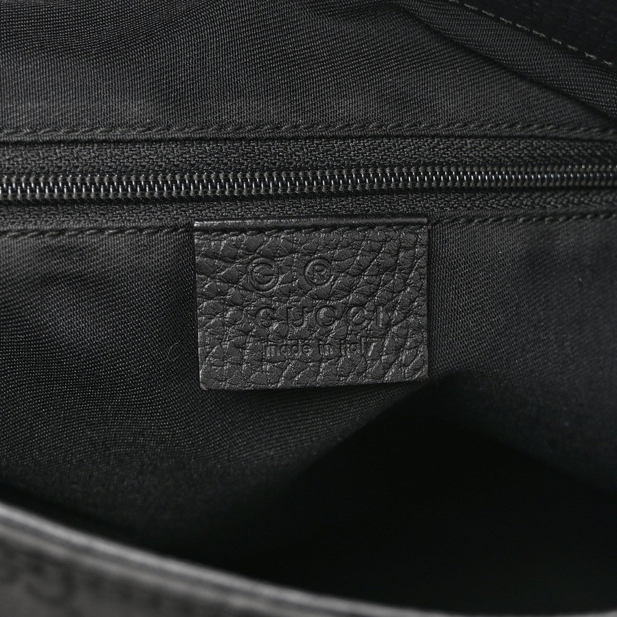 Monogram Shoulder Bag Black