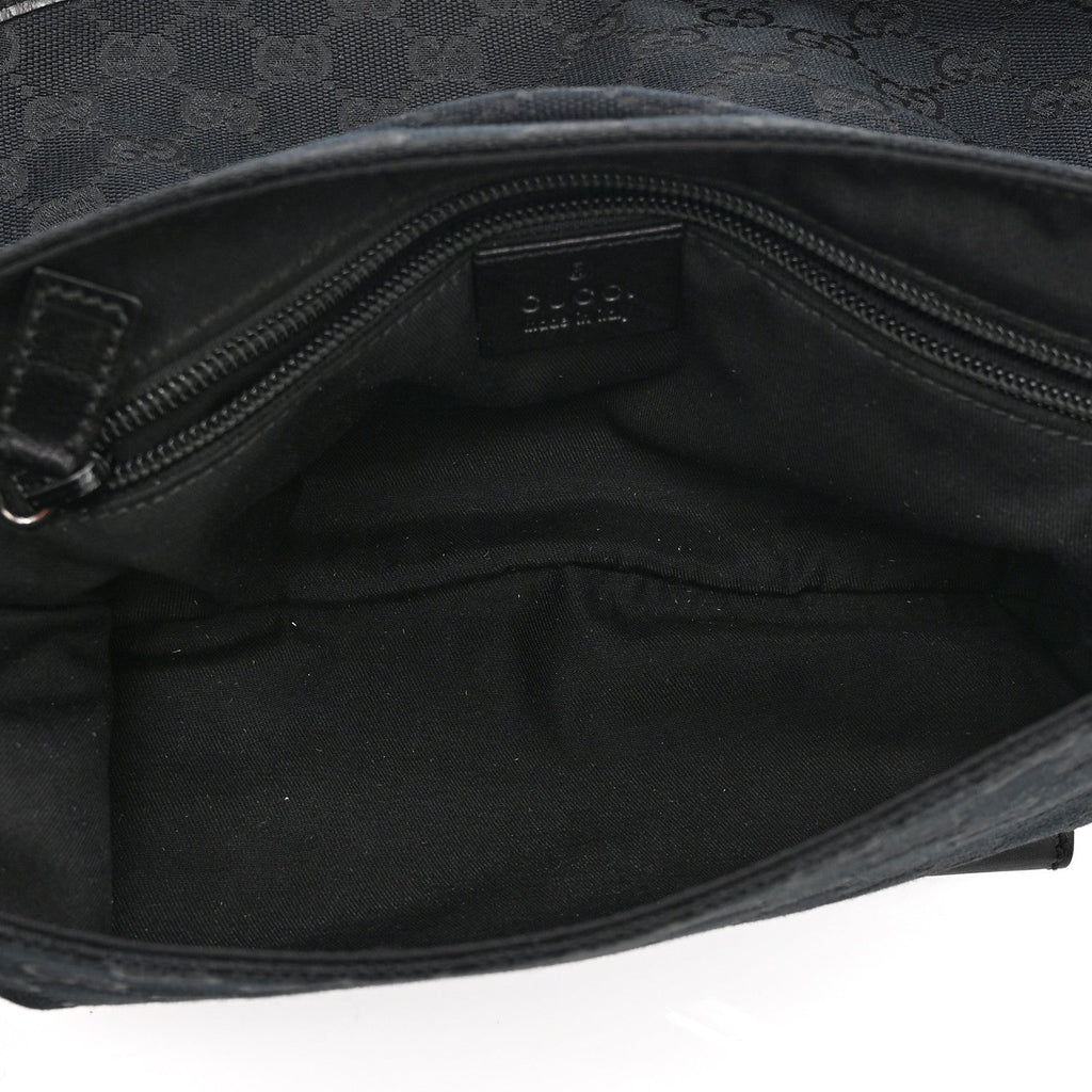 Monogram Waist Belt Bag Black