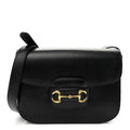 Azalea Calfskin Horsebit 1955 Shoulder Bag Black