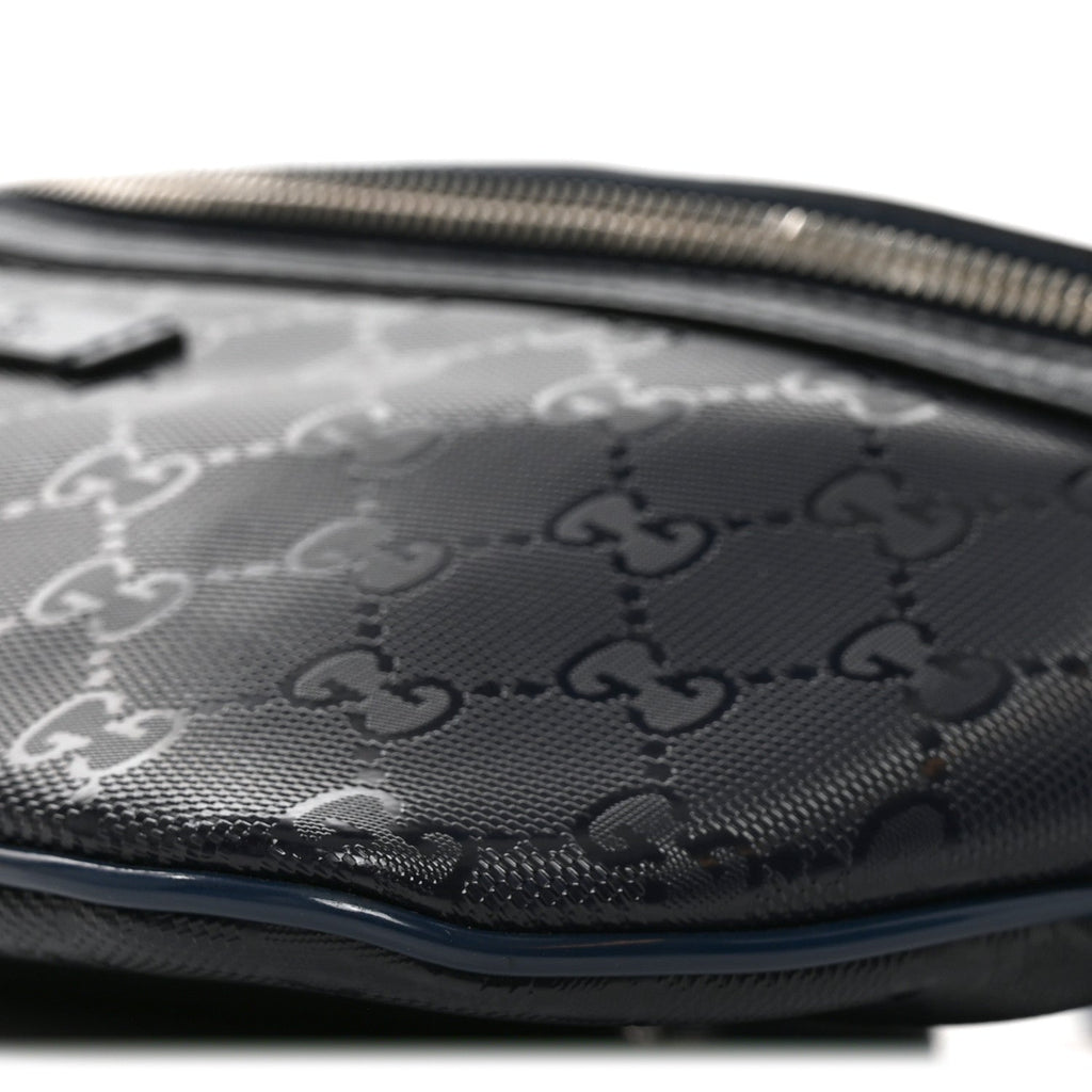 Imprime Monogram Belt Bag Navy