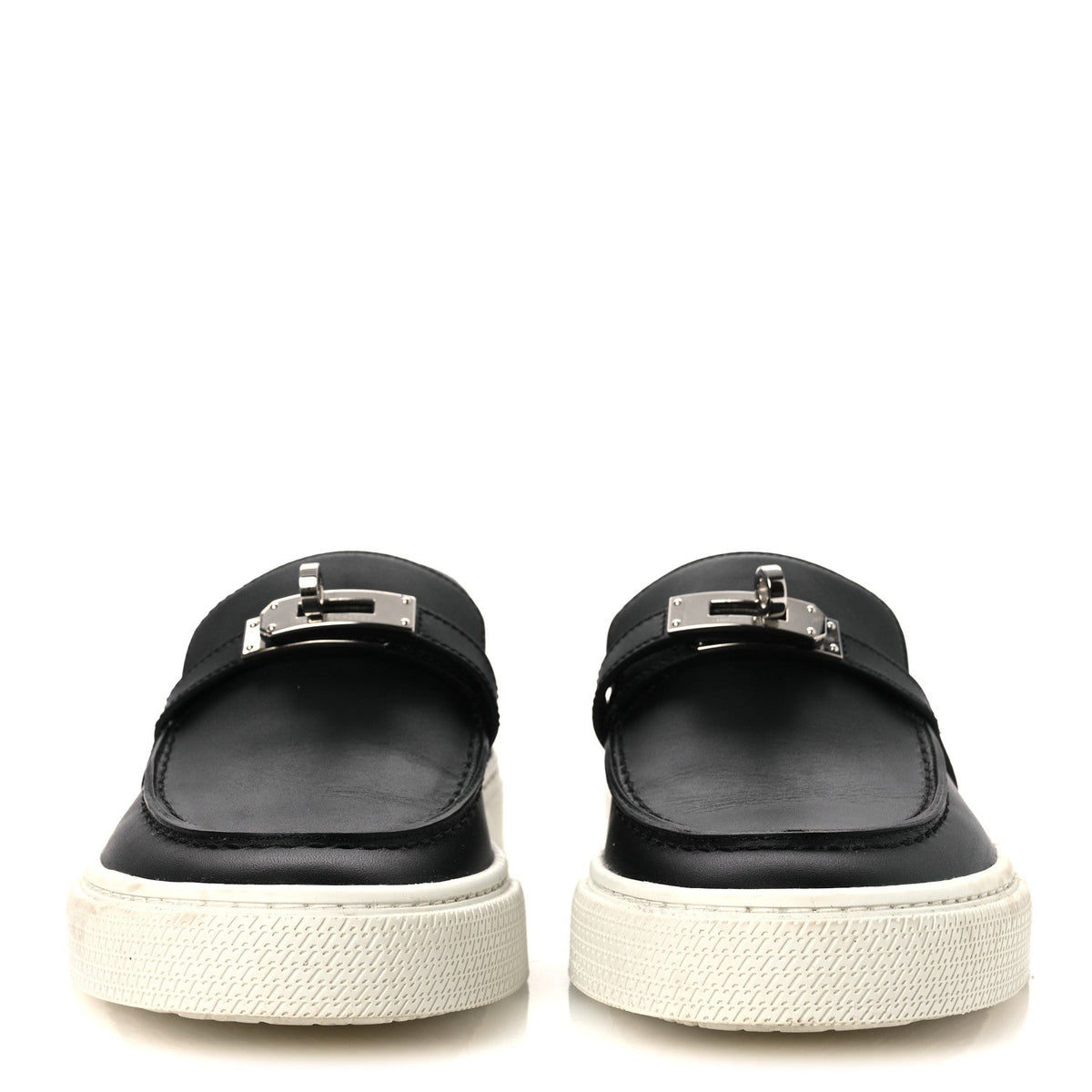 Calfskin Game Slip On Sneakers 37 Black