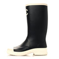 Caoutchouk CC High Boots  36 Black White