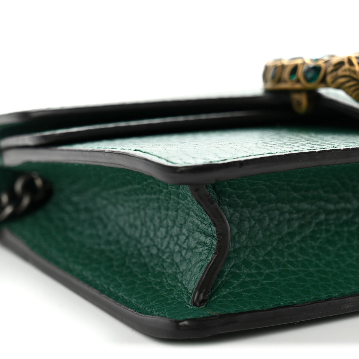 Calfskin Super Mini Dionysus Shoulder Bag Emerald