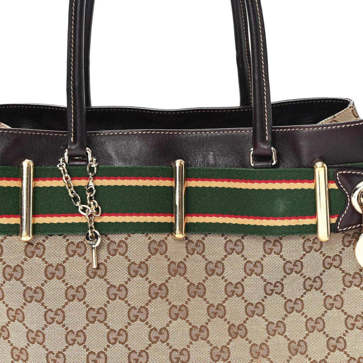 Monogram Lock Tote