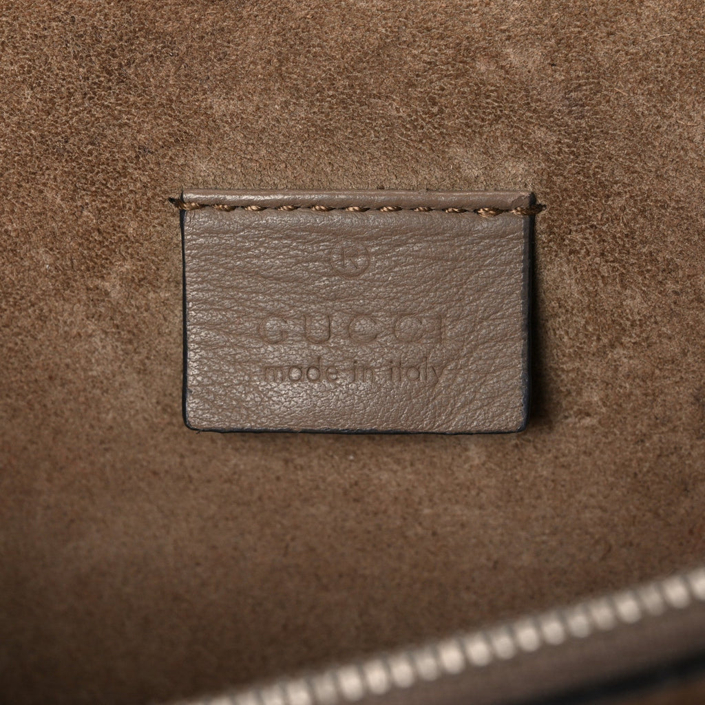 GG Supreme Monogram Small Dionysus Shoulder Bag Taupe