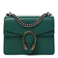 Calfskin Mini Dionysus Shoulder Bag Emerald