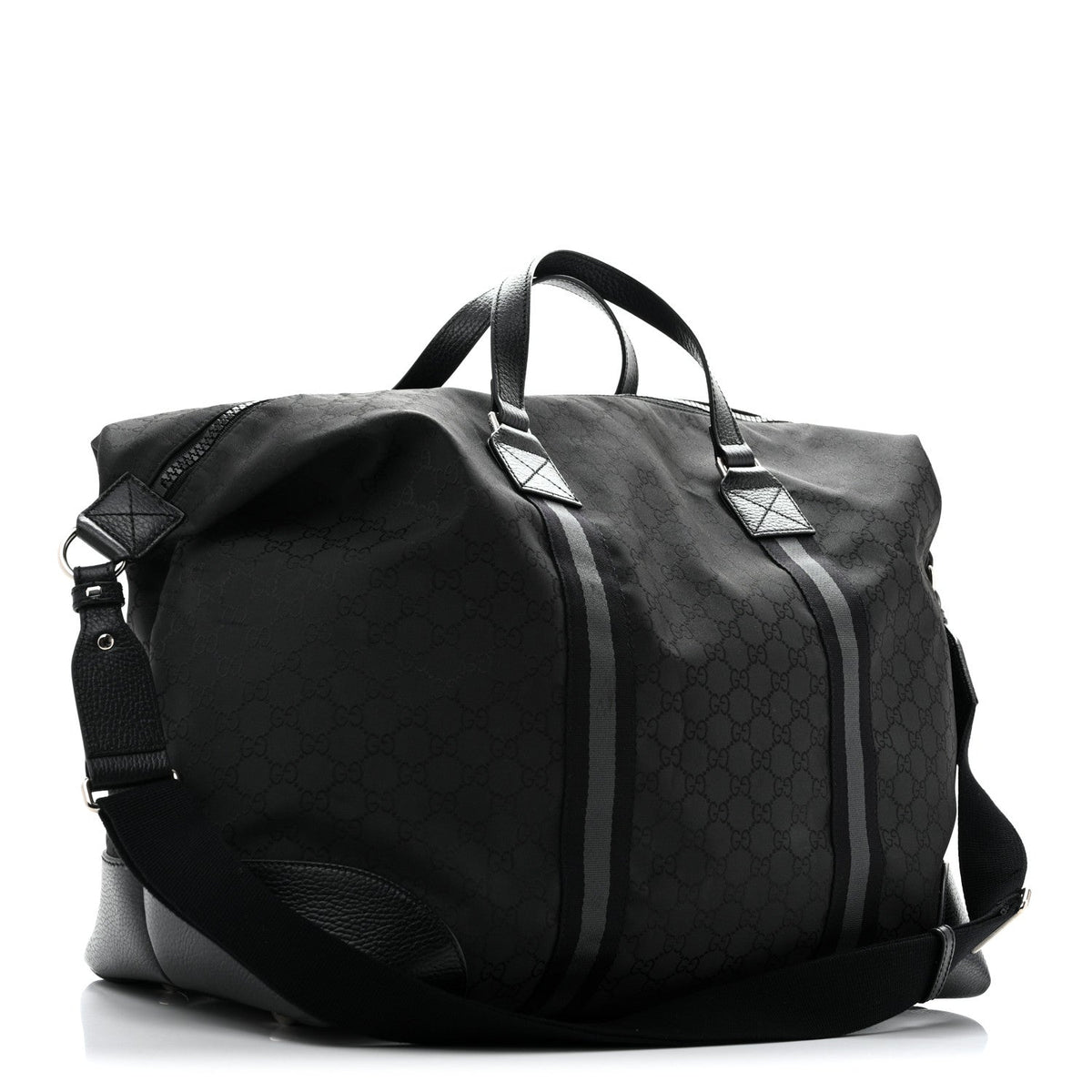 Nylon Monogram XL Duffle Bag Black