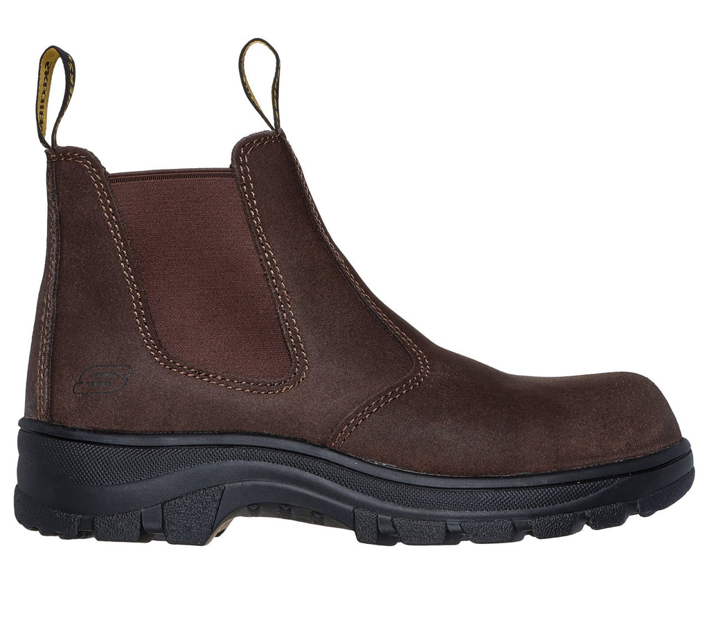 Work: Workshire - Jannit Comp Toe, BROWN