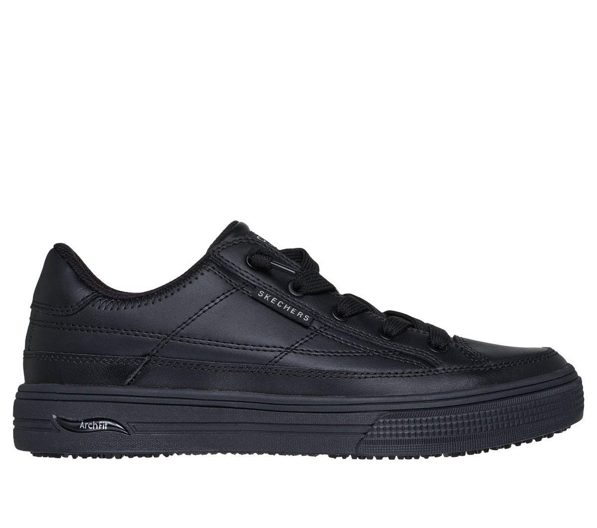 Work Slip-Resistant: Arch Fit Arcade, BLACK