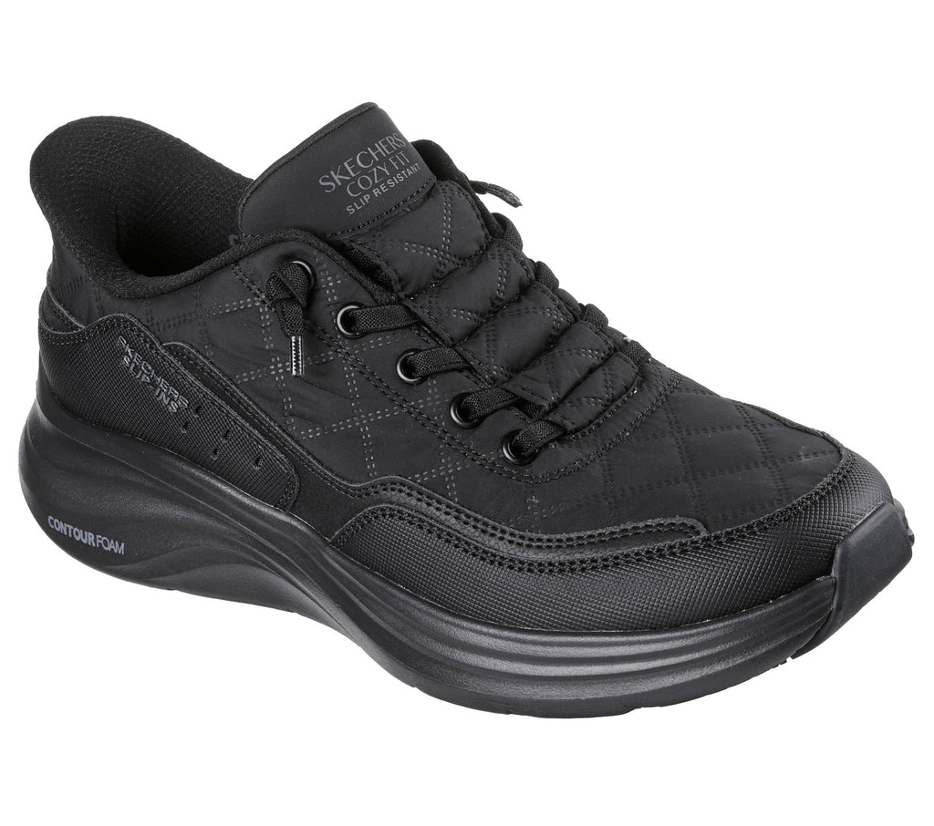 Skechers Slip-ins Work Slip-Resistant: Contour Foam - Cozy Fit