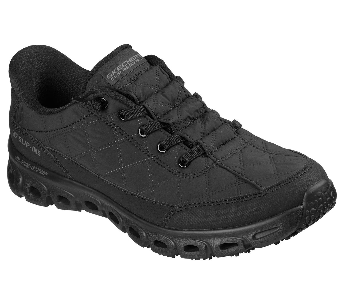 Skechers Slip-ins Work Slip-Resistant: Glide-Step - Cozy Fit Zhova