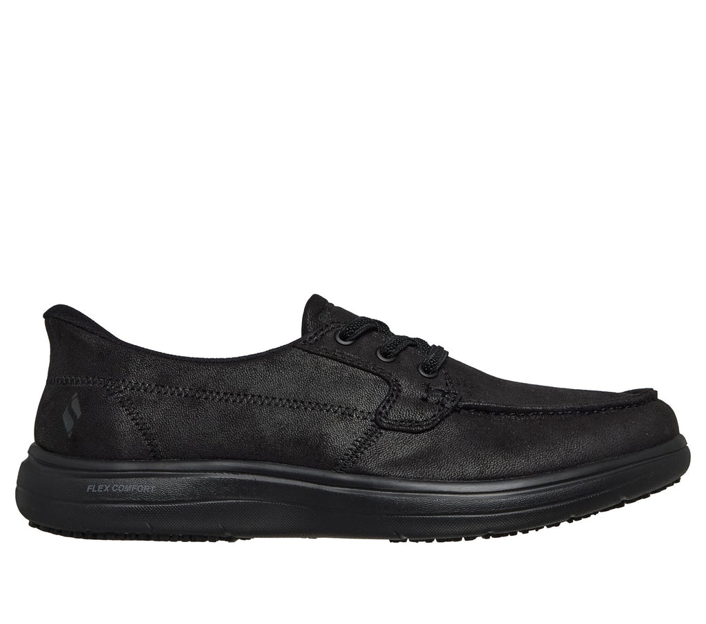 Skechers Slip-ins Work Slip-Resistant: On-The-GO Flex Radiant - Zuasa, BLACK