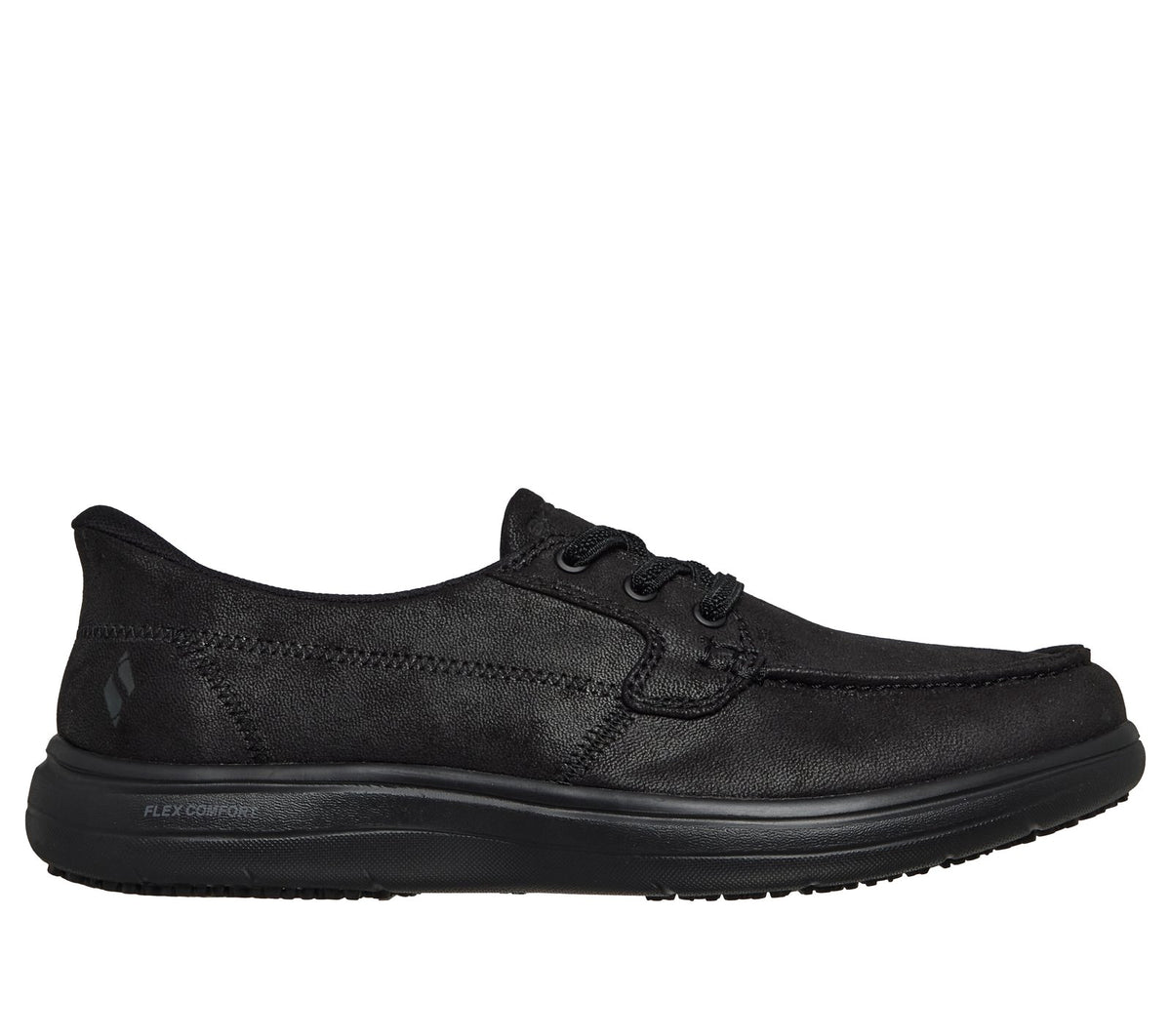 Skechers Slip-ins Work Slip-Resistant: On-The-GO Flex Radiant - Zuasa, BLACK