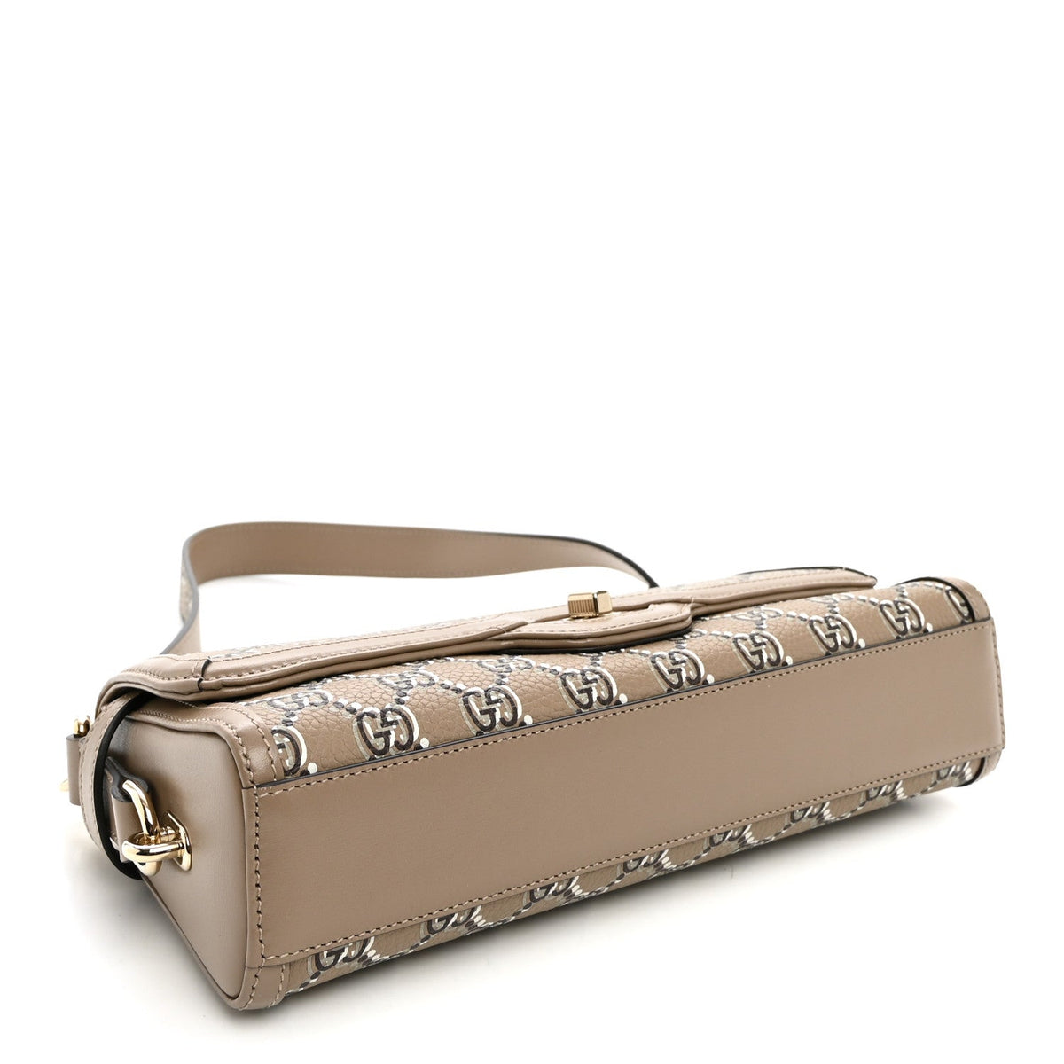 GG Shadow Monogram Small Luce Shoulder Bag Beige