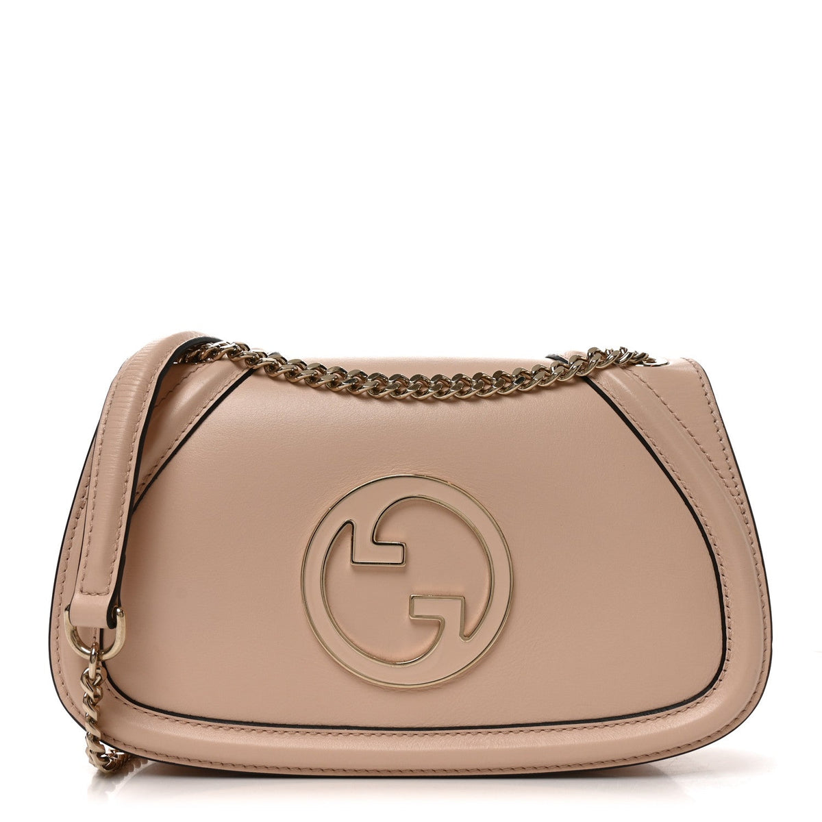 Calfskin Blondie Medium Shoulder Bag Pink