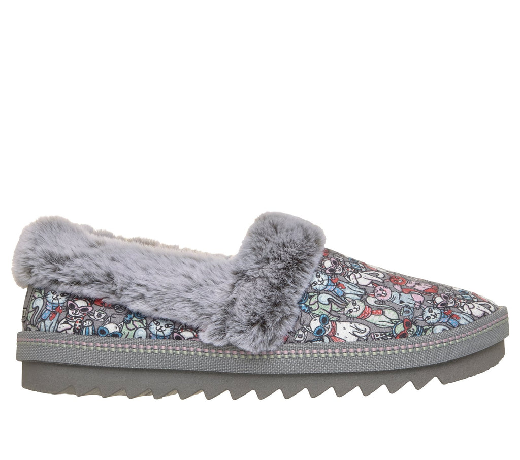 BOBS Cozy Kiss - Knit Kitty, GRAY / MULTI