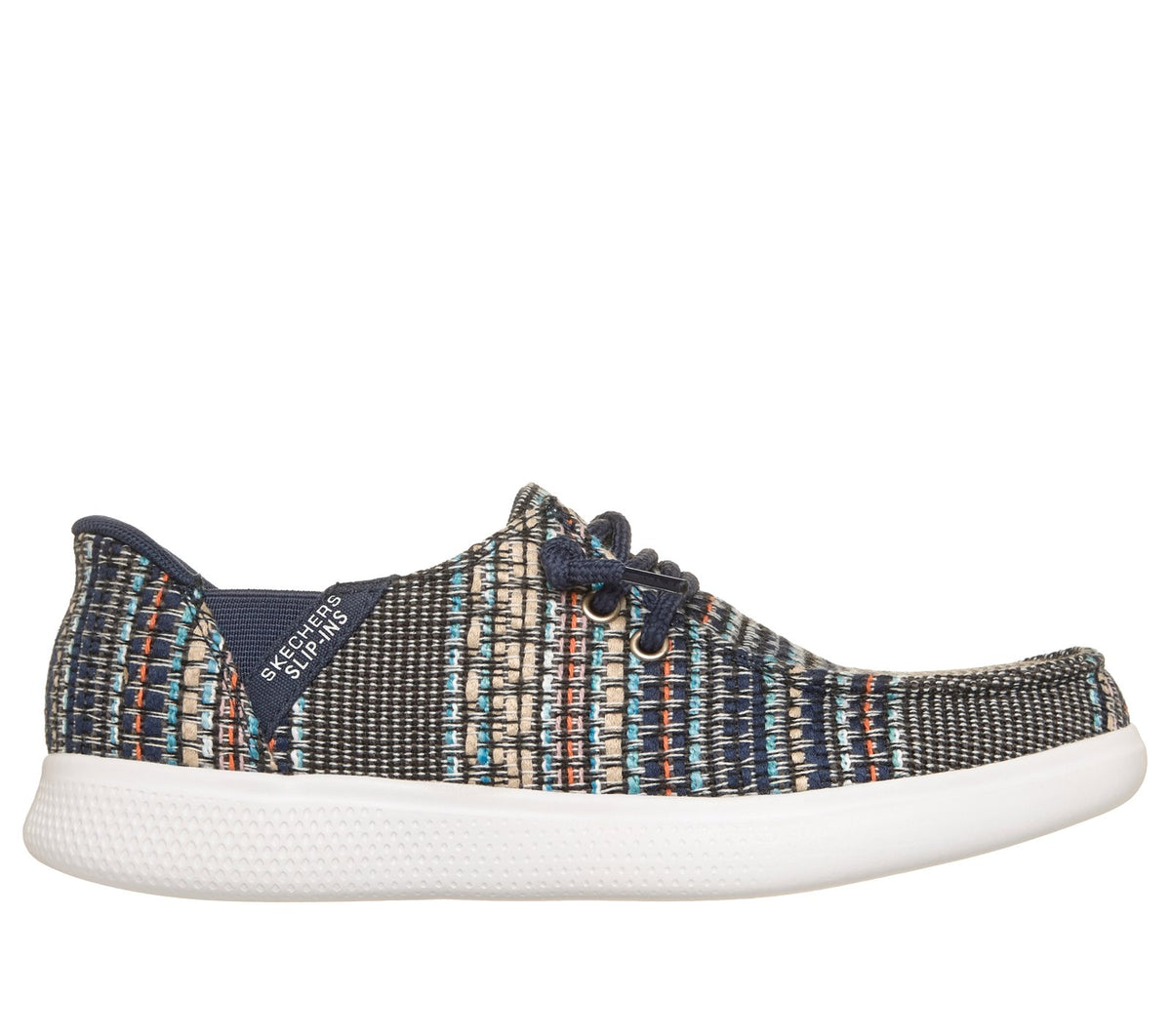 Skechers Slip-ins: BOBS Skip Cute - August Air, NAVY / MULTI